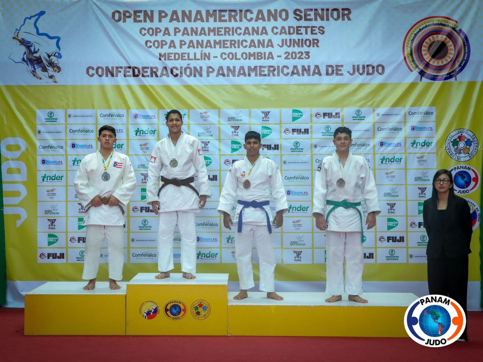 El joven Pablo participó el miércoles 15 de marzo y ganó medalla de bronce.