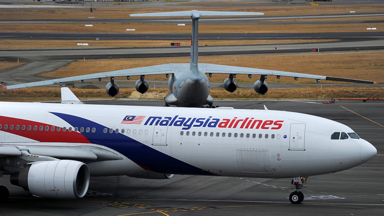 Avión de Malaysia Airlines (Photo by Greg Wood - Pool/Getty Images)
