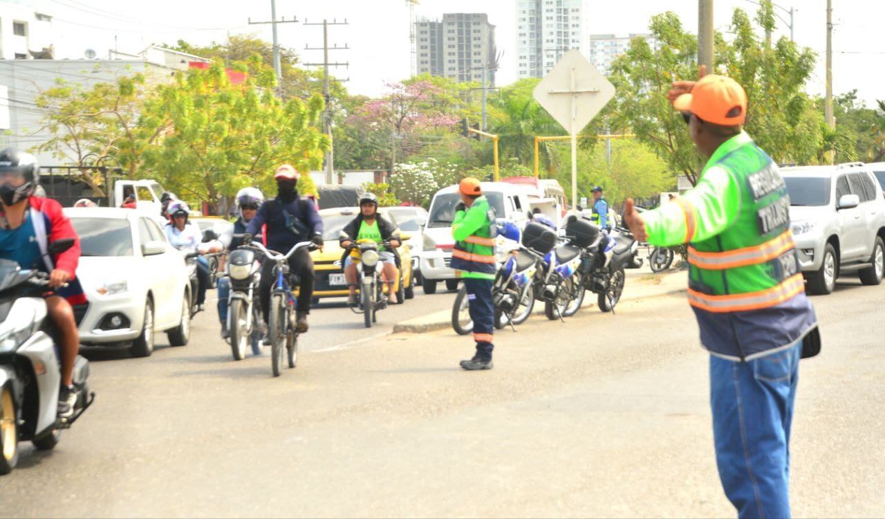 Medidas viales en Cartagena por emergencia de tubería