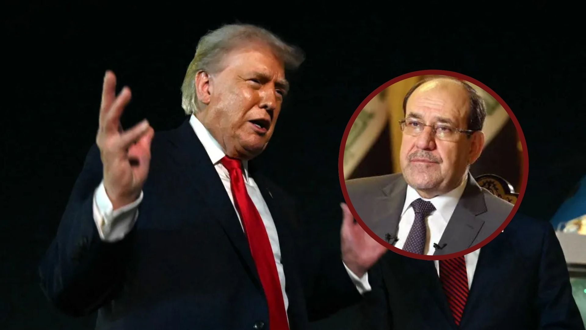 Trump advierte sobre Nuri al-Maliki sus redes