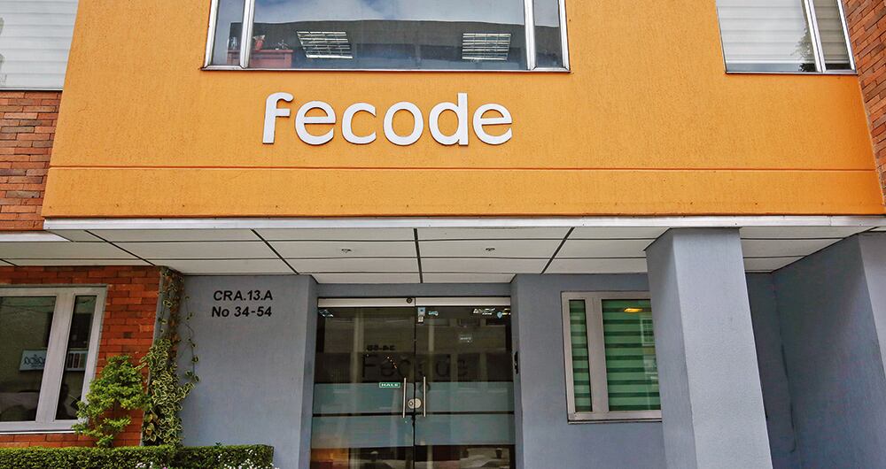 La sede de Fecode. 
