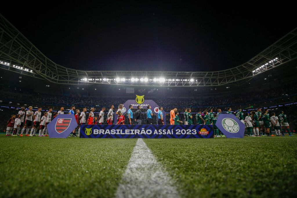 Palmeiras vs Flamengo.