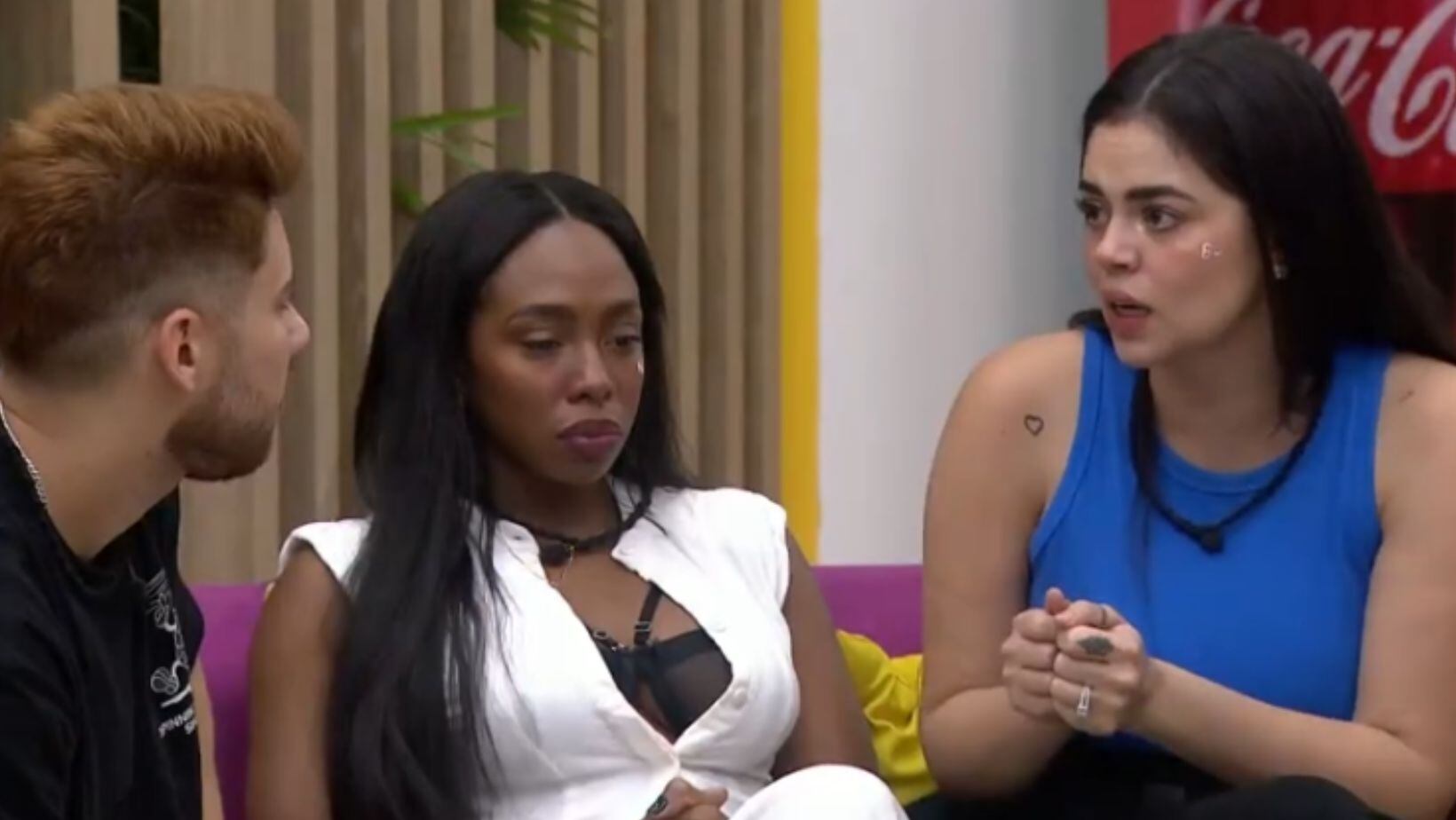 En redes reclaman la expulsión de Karen Sevillano en 'La casa de los famosos'; a la influencer 'se le fue la mano' con uno de sus compañeros