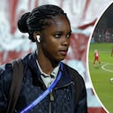 Linda Caicedo brilló en el partido de Bayern Múnich vs. Real Madrid por Champions League