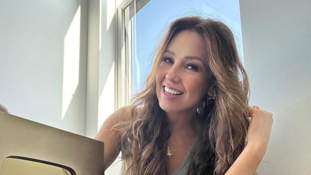 Thalía es una famosa cantante y actriz mexicana. (Instagram Thalía)