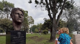 María Claudia Tarazona y su hijo Alejandro.