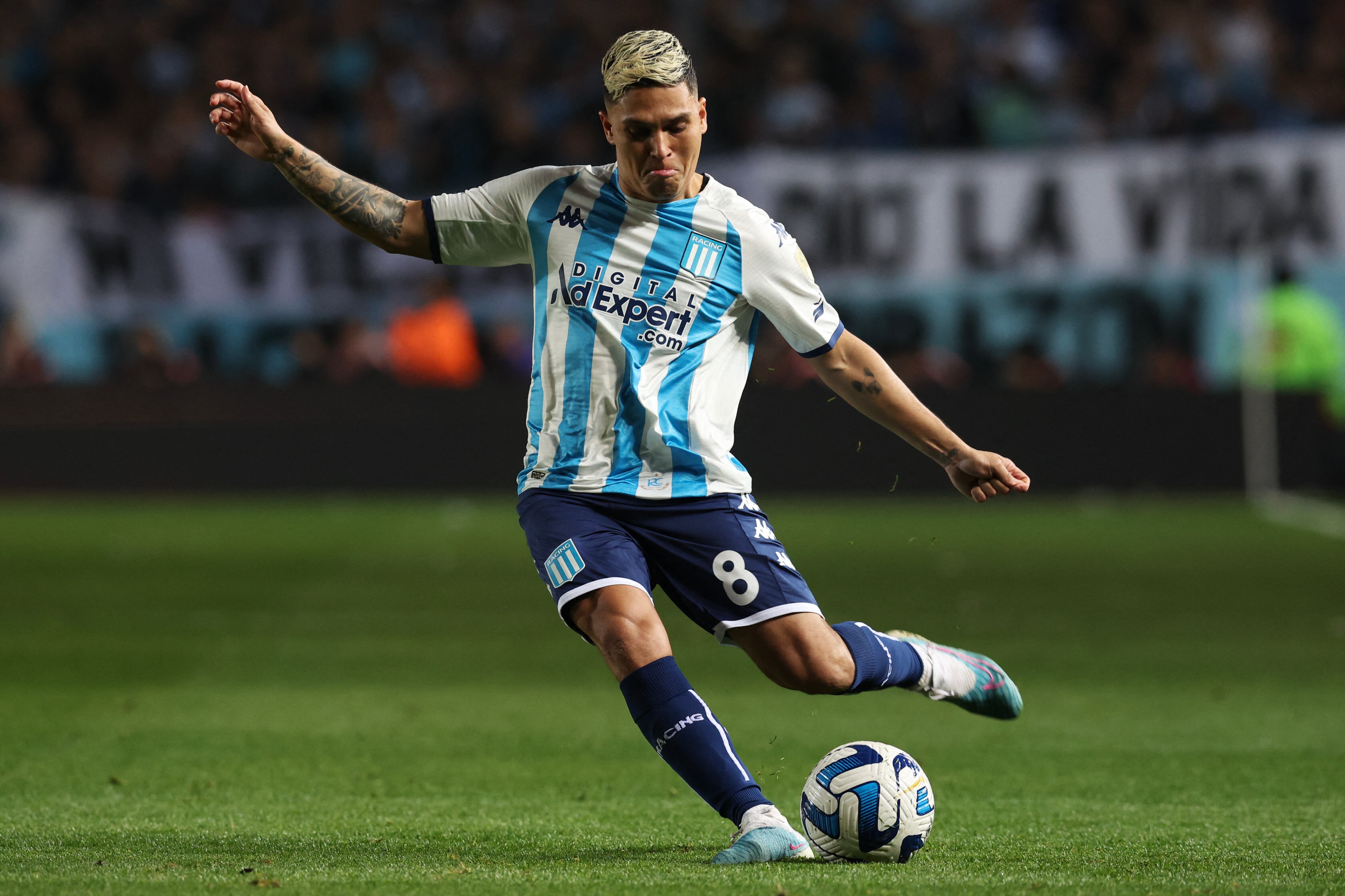 Juan Fernando Quintero, jugador de Racing