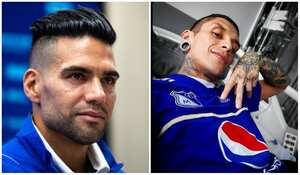 Falcao y su mensaje de despedida para Javier Acosta.