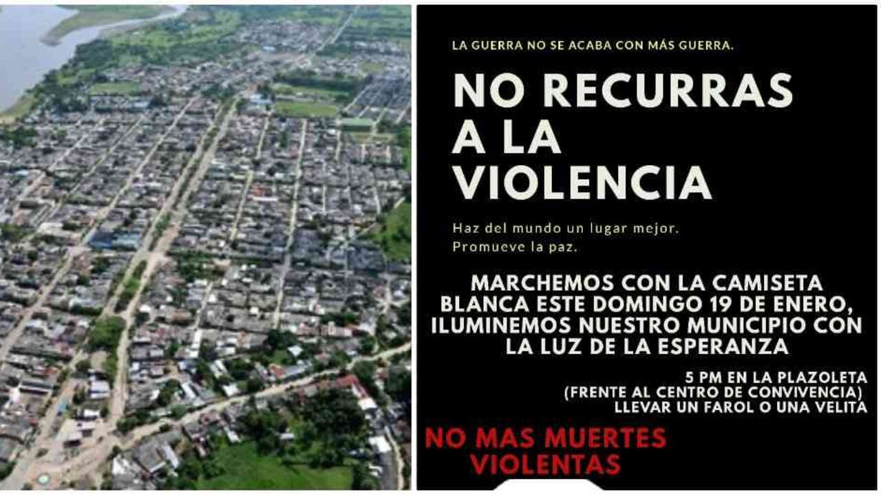 Para el próximo sábado está convocada una manifestación pacífica contra la violencia.