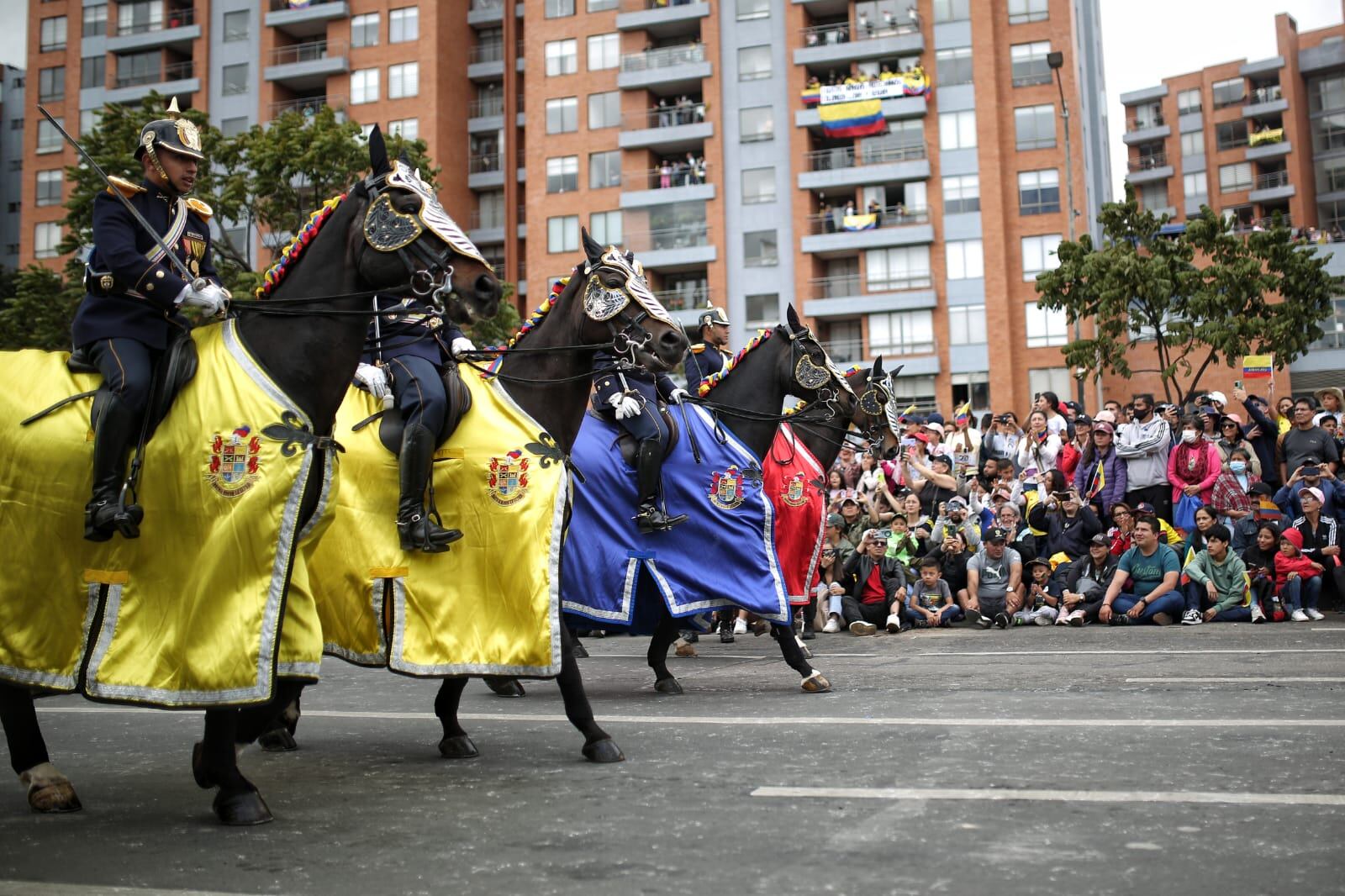 Desfile 20 de julio en Bogotá