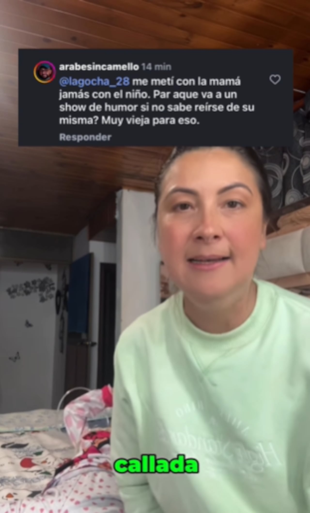 Descire Díaz 'Doña Toche' contó mala experiencia con Ibrahim Salem