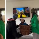 Mateo Carvajakl celebró el Día del Padre con un emotivo momento junto a su hijo. Foto: Instagram @mateoc17.