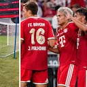 Luis Díaz hizo un golazo con Bayern Múnich al Aston Villa.