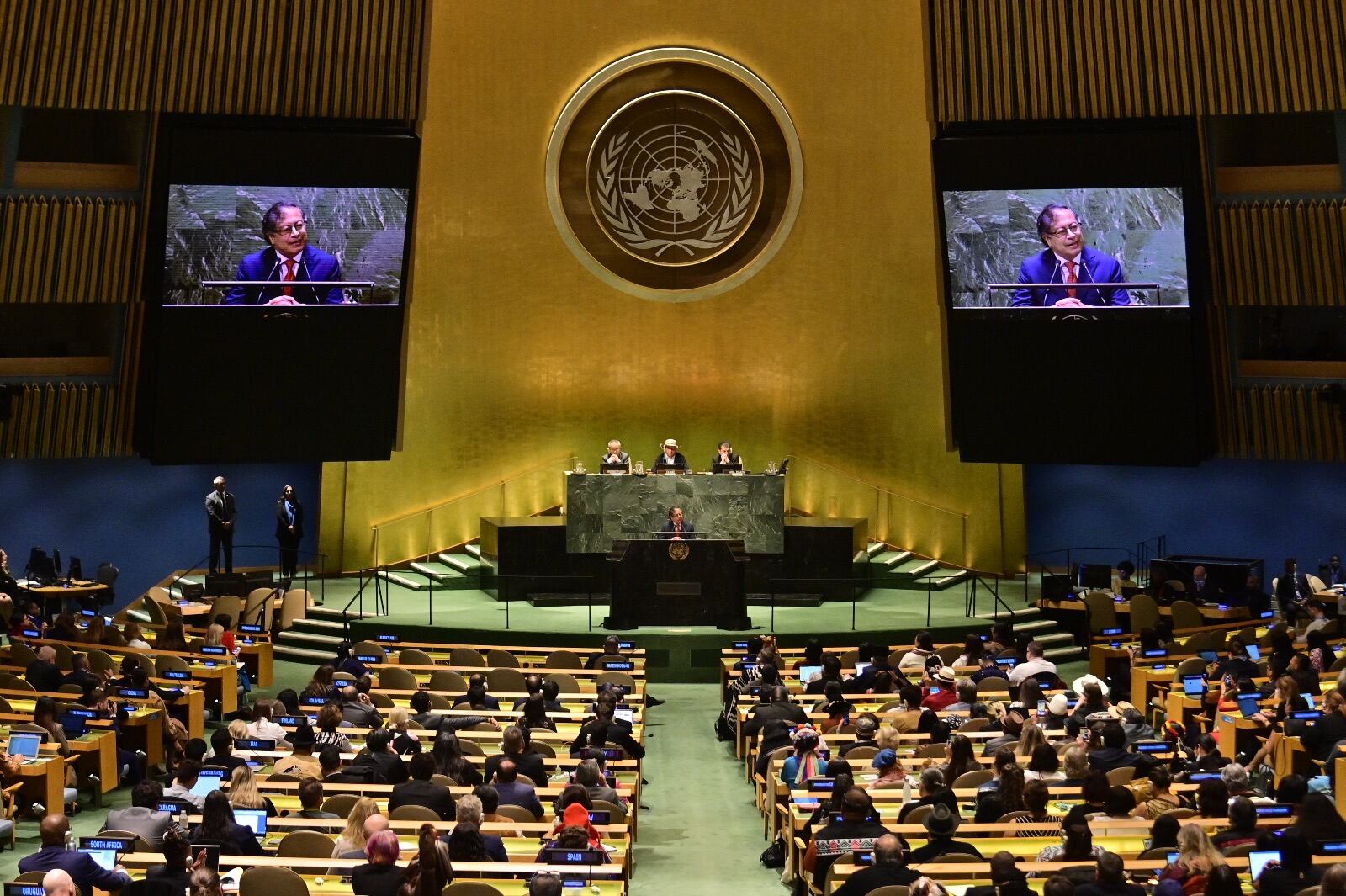 Presidente Gustavo Petro en la ONU lanzó fuerte sablazo contra el petróleo y el carbón