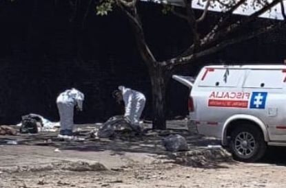 La Fiscalía adelanta los actos urgentes y tratan de establecer la identidad de la víctima.