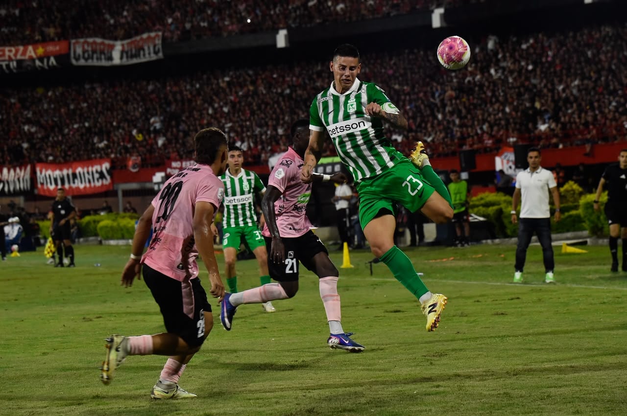 Imagen del triunfo 1-0 de Cúcuta sobre Atlético Nacional.