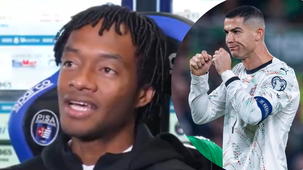 Juan Guillermo Cuadrado es conocedor de primera mano de las bondades de Cristiano Ronaldo.