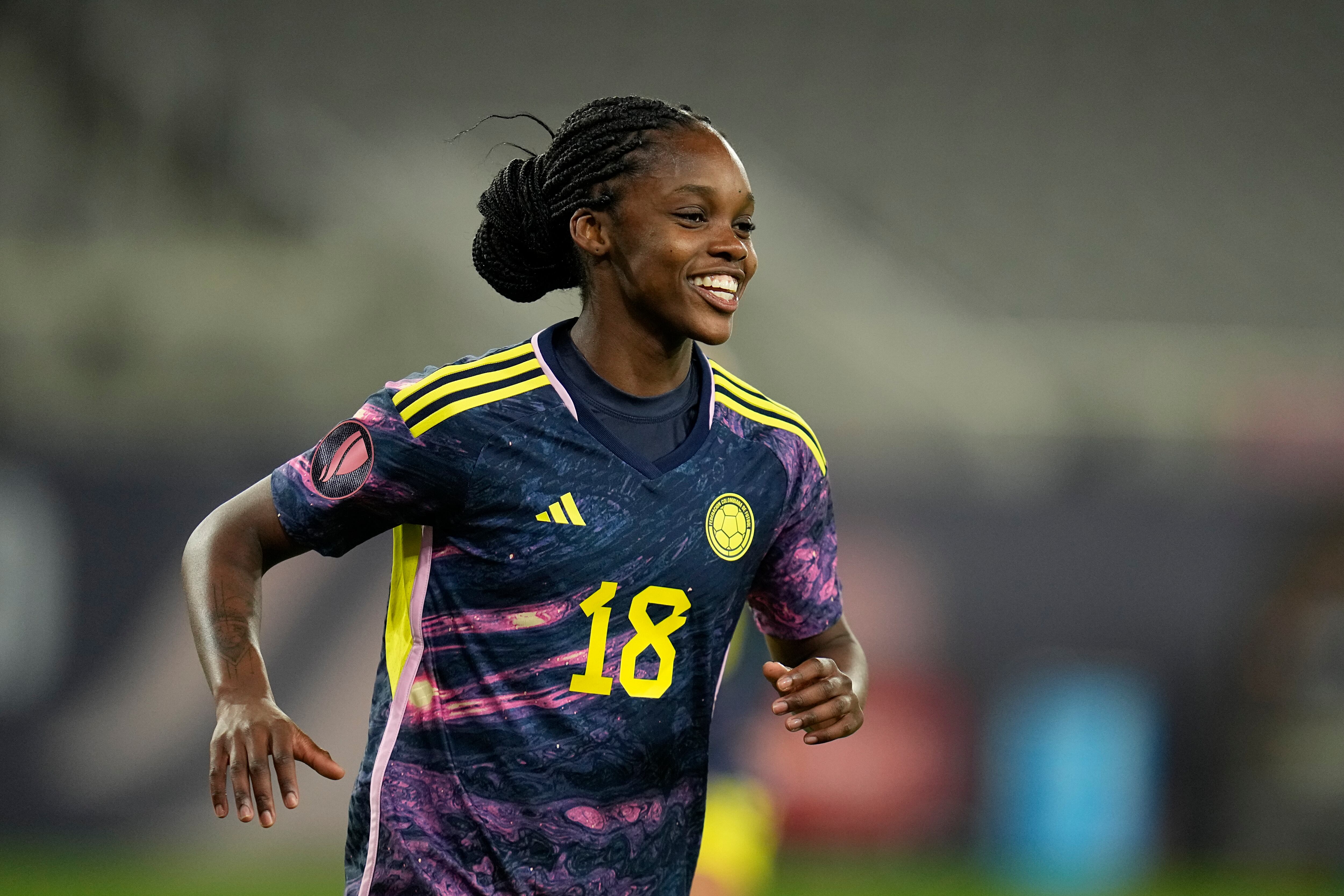 Linda Caicedo, jugadora de Colombia