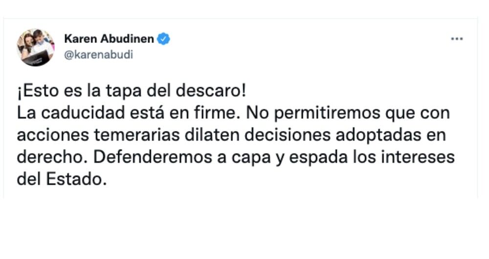 Trino ministra Karen Abudinen