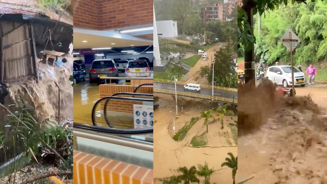 Lluvias en Medellín