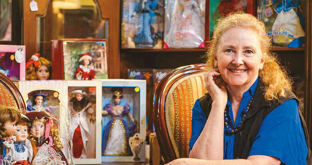 Silvia Montañés es coleccionista desde hace más de 60 años.