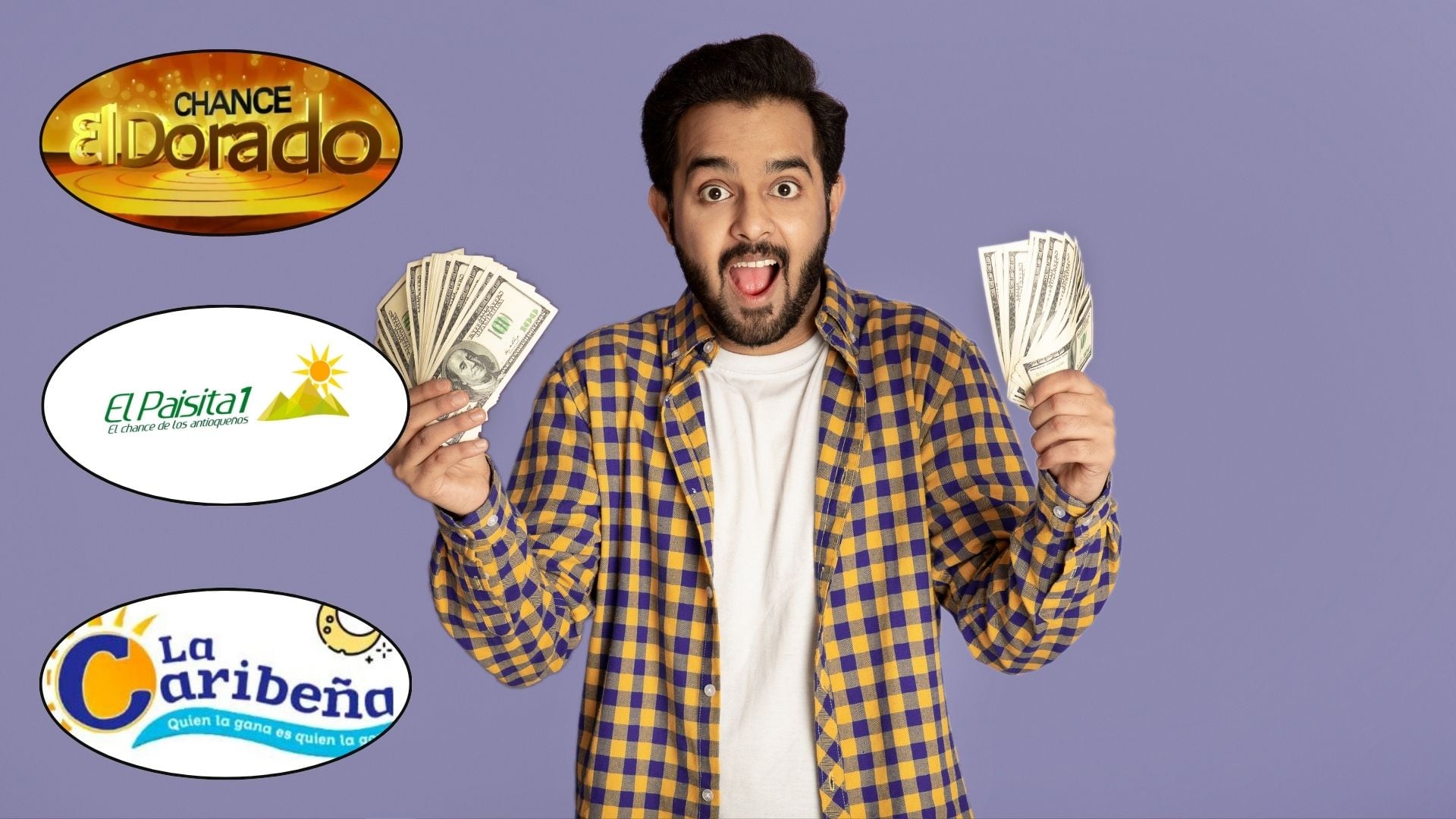 Resultados de loterías El Dorado, El Paisita y La Caribeña de este 16 de enero.