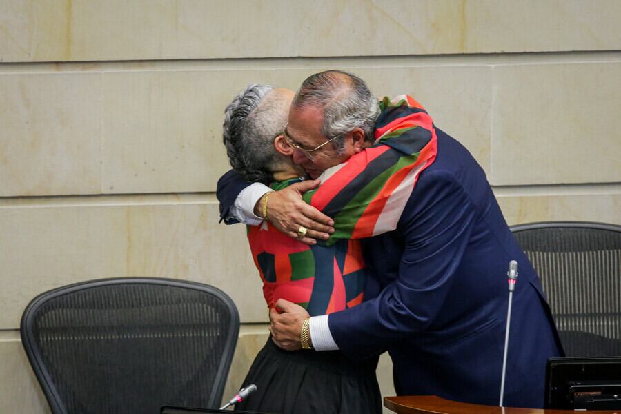 Votación del nuevo presidente del senado para el nuevo período legislativo en el congreso de la república.