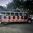 Los buses o escalera son usados, principalmente, para movilizar personas.