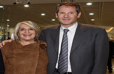 Cecilia López y Kyle Holstine.