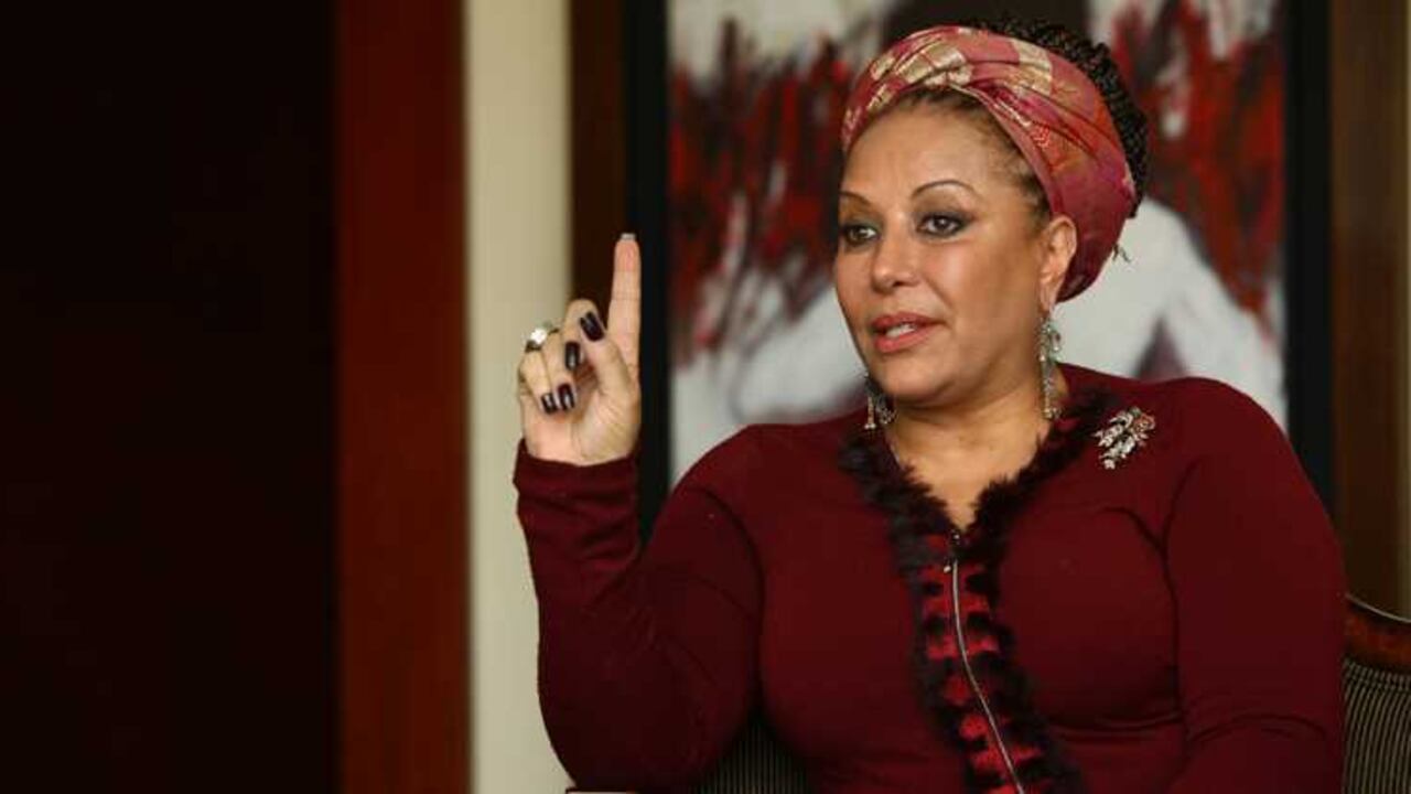 Piedad Córdoba salía de un hotel cuando ocurrió el hecho.