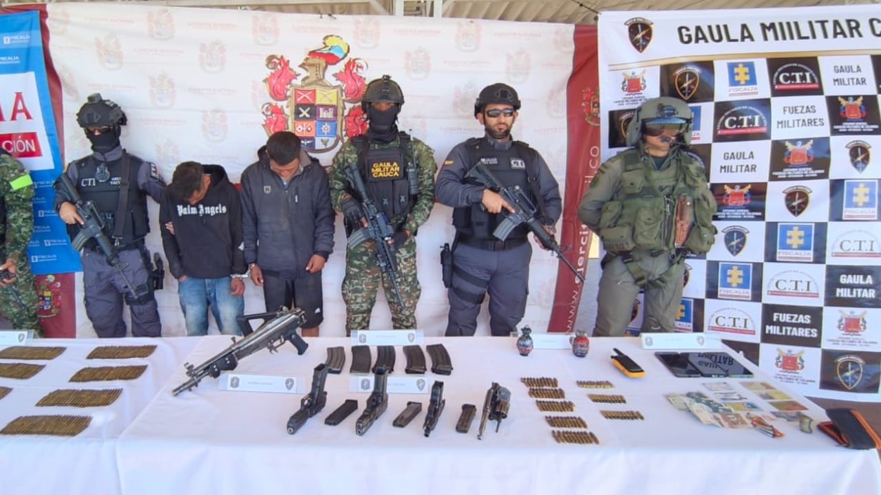 Capturado alias El Flaco en el Cauca.