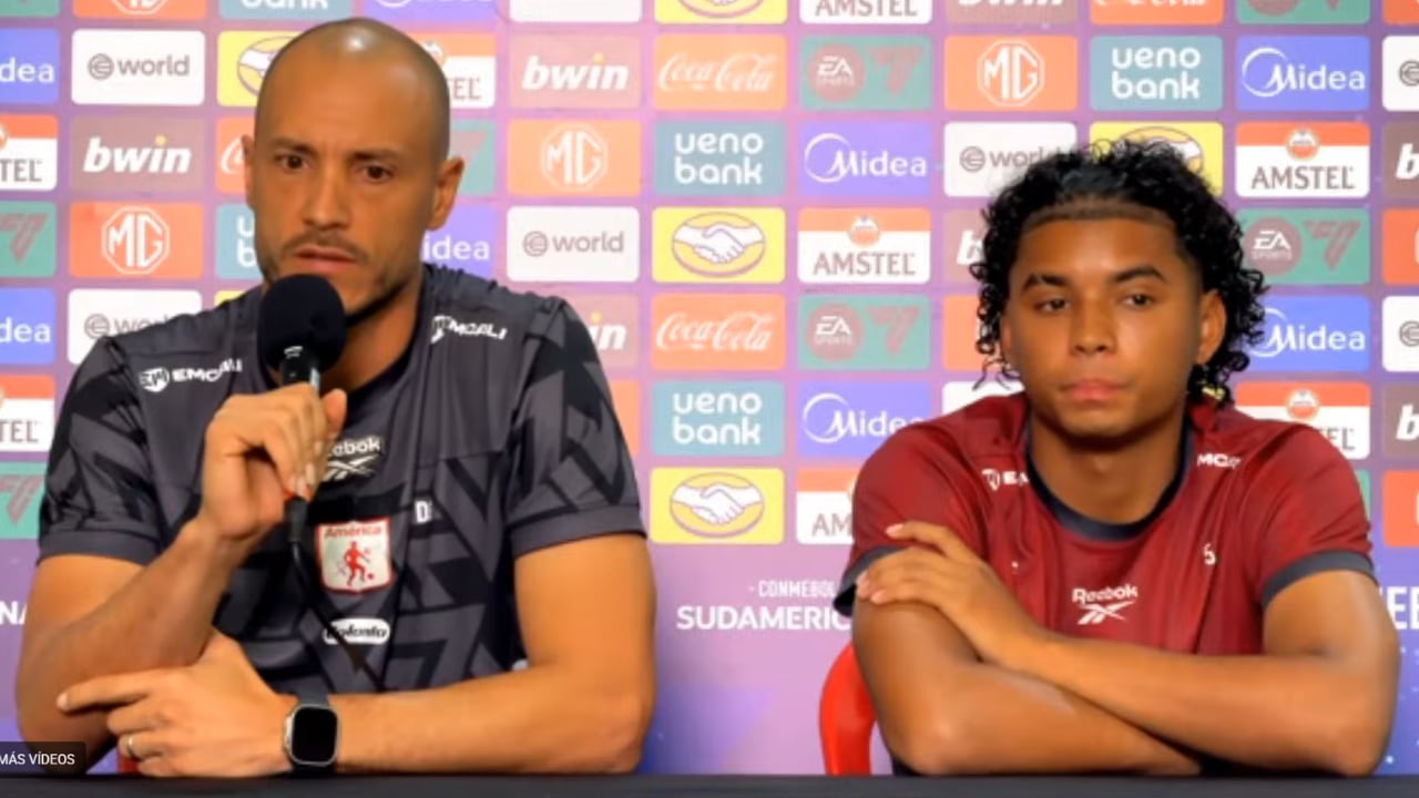 David González no pudo tener a su disposición el nuevo delantero de América de Cali para Sudamericana