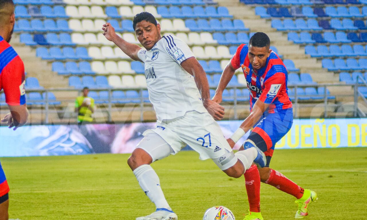 Unión Magdalena vs. Millonarios - Fecha 5 Liga BetPlay II-2022. Foto: Dimayor