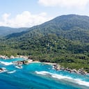 Cabo San Juan en el Parque Tayrona, muy cerca a Santa Marta.