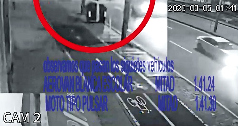   Nuevas declaraciones y el dictamen de Medicina Legal con la necropsia al cuerpo de Ana María Castro advertirían sobre nuevos escenarios del caso. En videos se observa otro vehículo implicado.