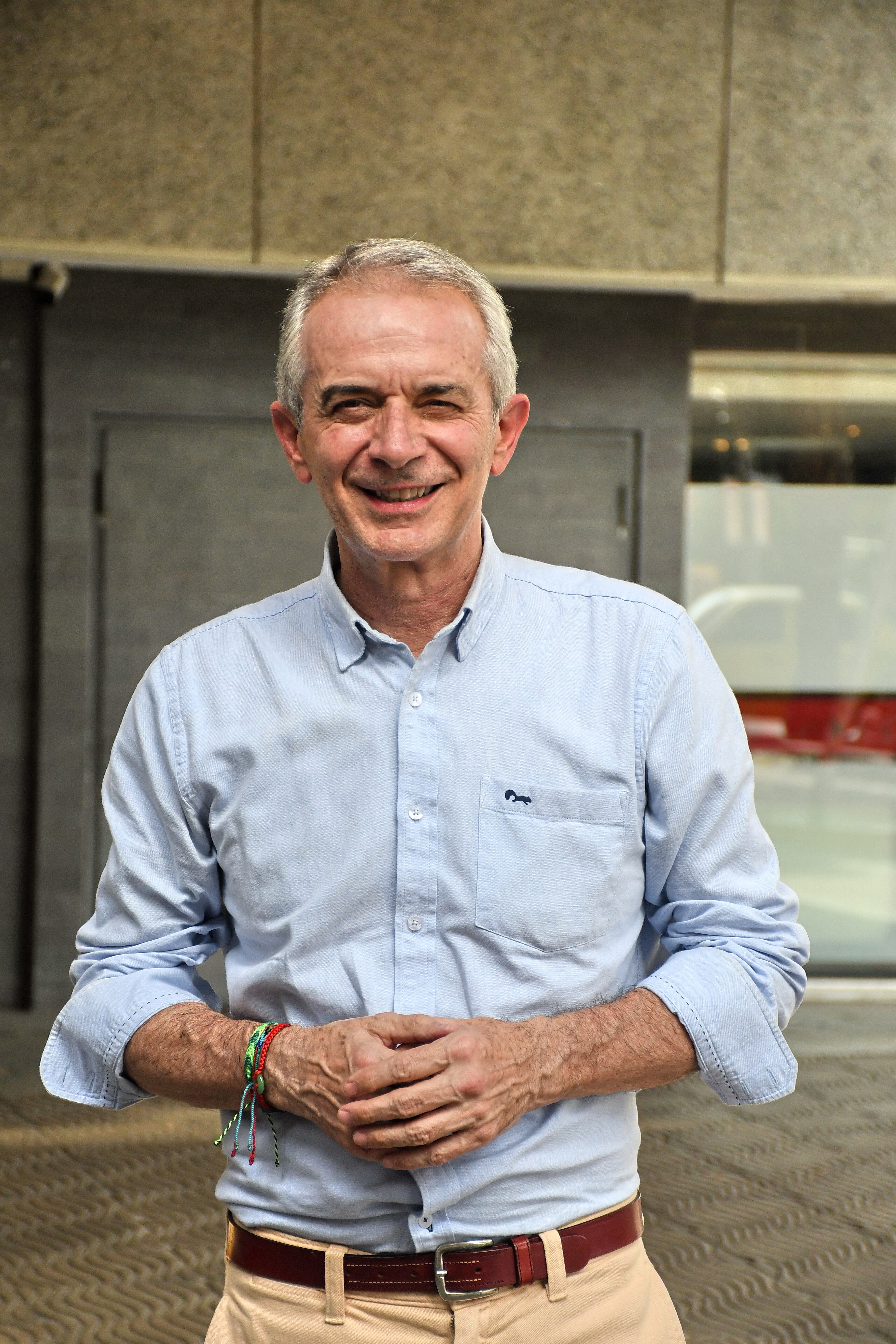 Vé: Juan Eduardo Jaramillo presentador RCN.foto José L Guzmán. El Pais.