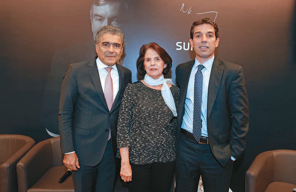 David Bojanini, Clara Pérez de Restrepo y Tomás Restrepo.