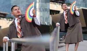 Fue la primera persona en México que recibió un pasaporte que registraba la identidad no binaria