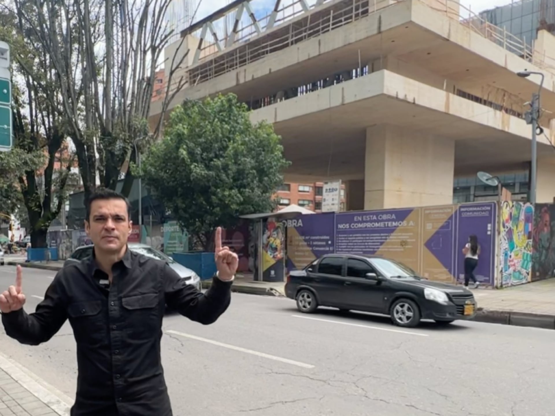 Juan Diego Alvira en Centro de Felicidad