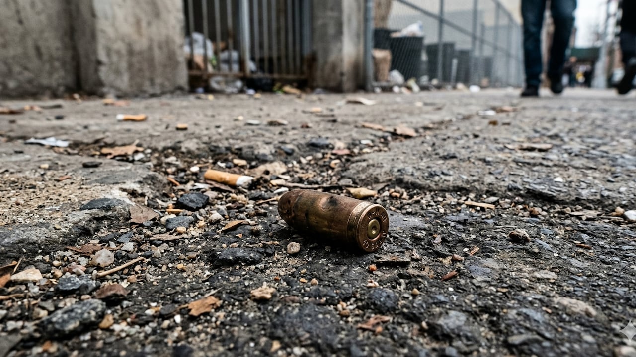 Foto referencial de disparo.