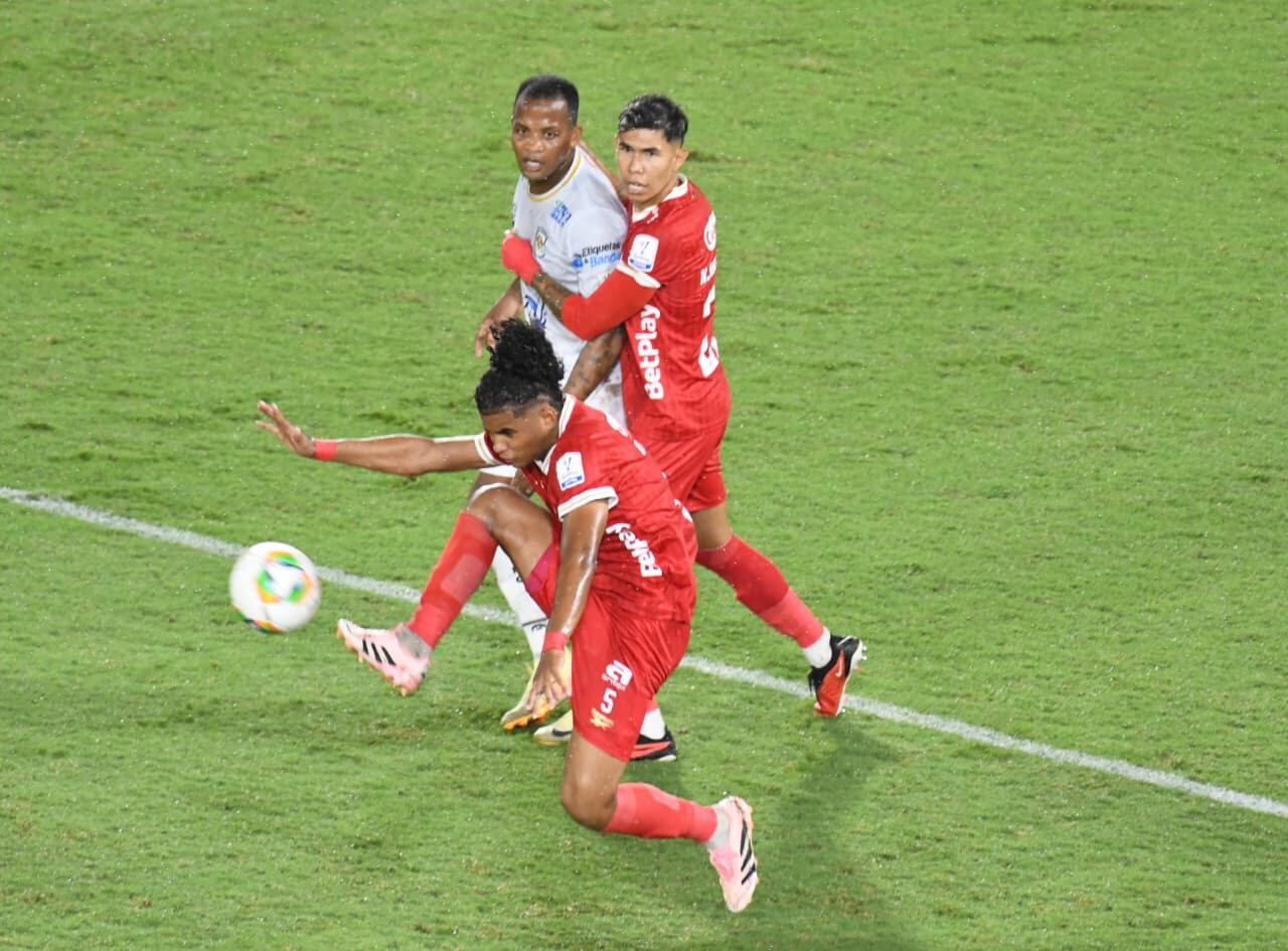 Imagen del partido entre América de Cali y Jaguares de Córdoba por la fecha 8 del primer semestre de la Liga Colombiana 2026.