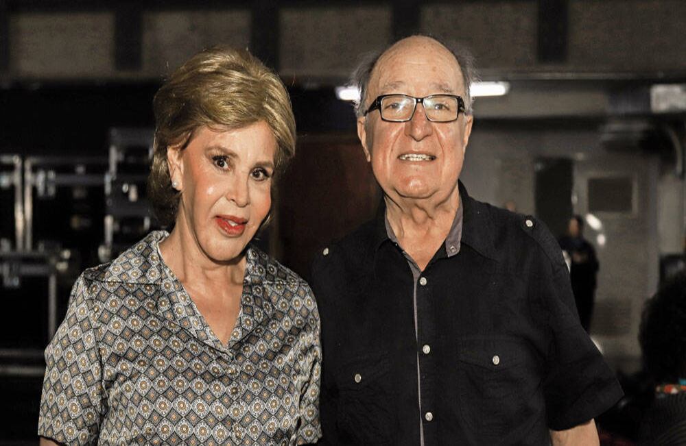 Gloria Gómez y Alberto Saavedra. 