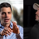 De izquierda a derecha: Tomás Uribe y Abelardo De La Espriella.