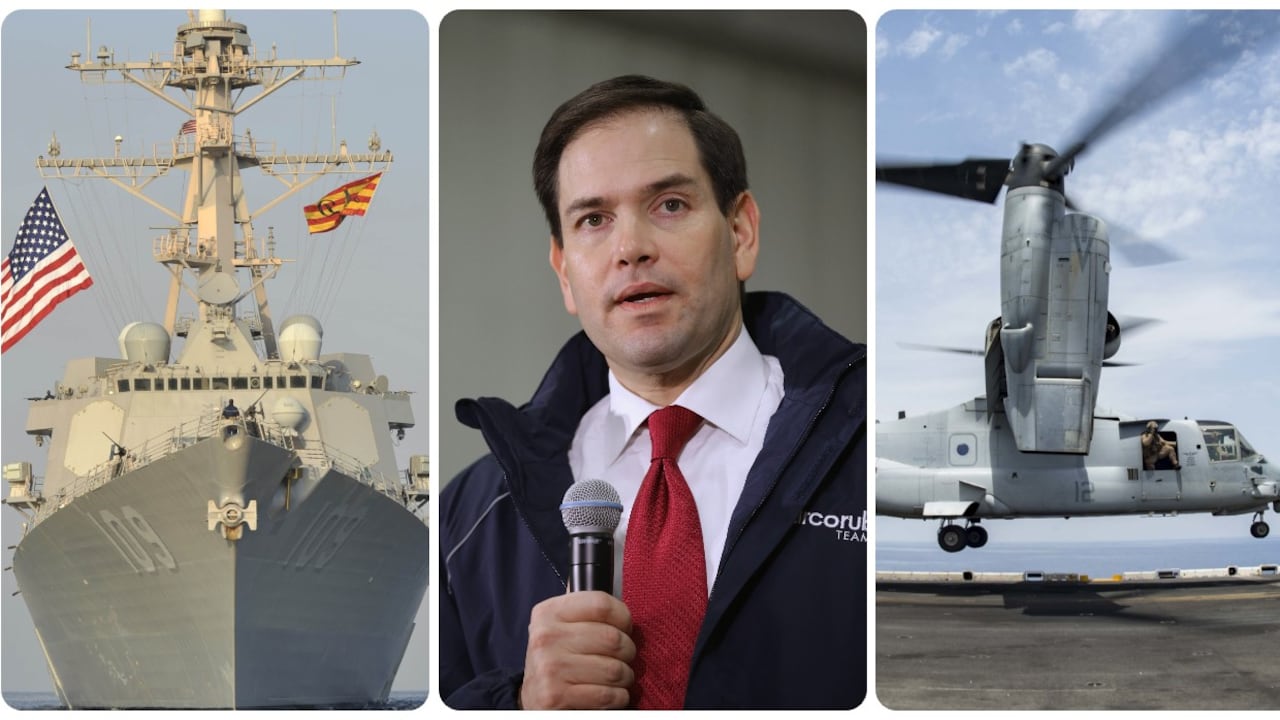 Marco Rubio estaría buscando alianzas para intensificar su operación en el mar Caribe.