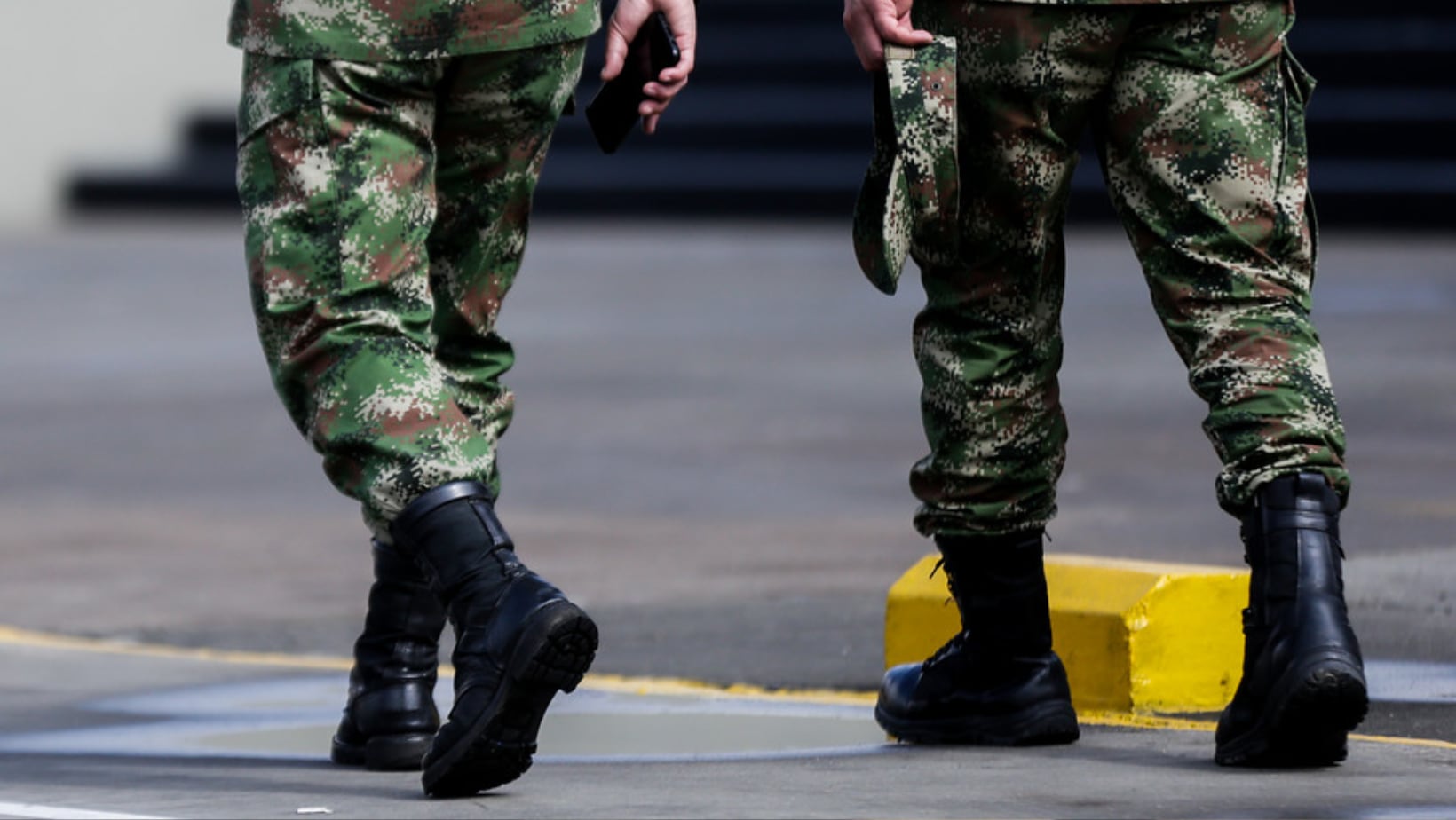 Militares colombianos.