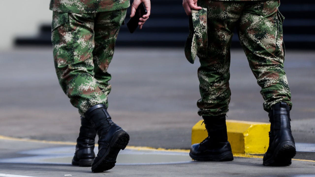 Militares colombianos.