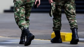 Militares colombianos.