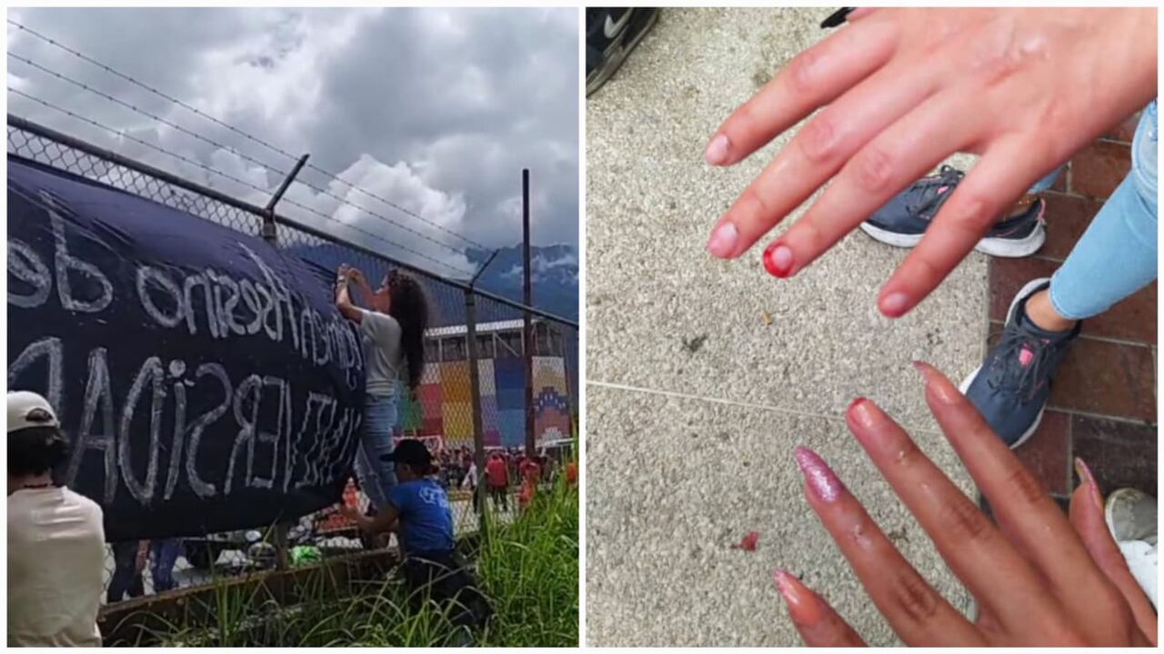 De acuerdo con el portal Monitoreamos dos de las estudiantes tuvieron que recibir atención médica, producto de la agresión.