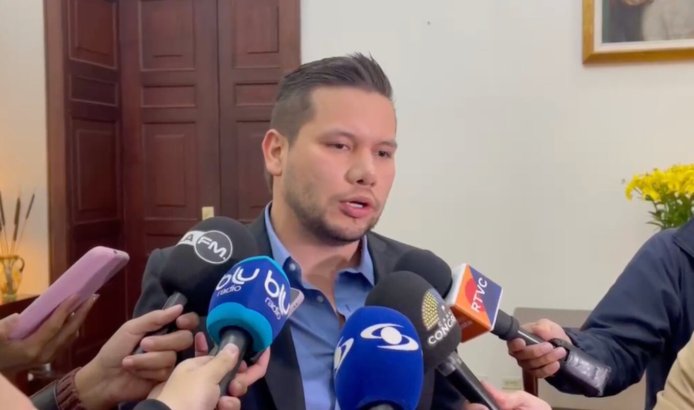 Andrés Calle, presidente de la Cámara.