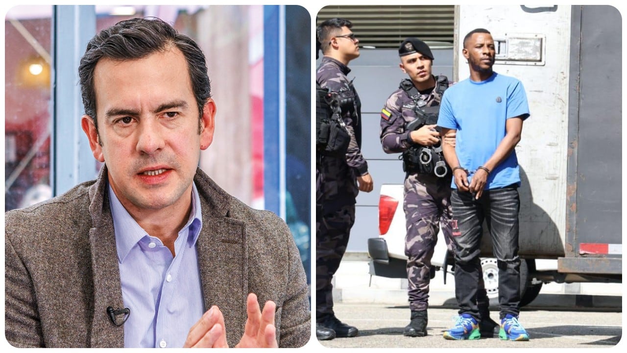 El ministro del Interior, Rodrigo Lara, habló del traslado de los líderes de las estructuras criminales de la cárcel.